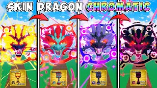 BI HUỲNH SỞ HỮU TOÀN BỘ SKIN CHROMATIC TRÁI DRAGON VÀ BẬT TỘC V4 TỪ LEVEL 1 TRONG BLOX FRUITS 😮