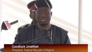 President Jonathan Commissions 4 Naval War ships.