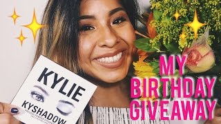 (CLOSED) My Birthday Giveaway ft. Kylie Cosmetics KYSHADOW BRONZE PALETTE | Hana Belle