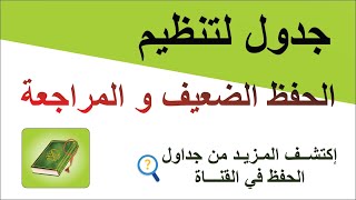 جدول لإستعادة حفظ أكثر من عشرة أجزاء