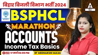 Bihar Bijli Vibhag Vacancy 2024 BSPHC Accounts Class By Meenakshi Maam