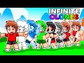 Roblox INFINITE CLONES With MY CRAZY FAN GIRLS...