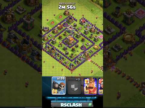 Opponent deleted his account in Clash of Clans after this attack