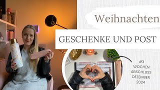 3. Wochenabschluß Dezember 2024 | Was gab es zu Weihnachten?| Post vom Einohrhasen🥰 #umschlagmethode