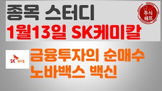 1월13일 SK케미칼