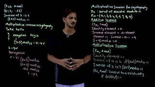 Multiplicative Inverse for Cryptography || Lesson 9 || Cryptography || Learning Monkey ||