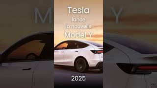 🚗✨ Découvrez la Tesla Model Y 2025 : Design futuriste et autonomie record ! #Tesla #Model Y