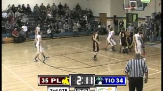 Powers Lake vs. Tioga Boys Basketball Highlights