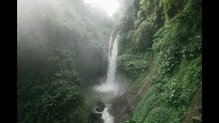 BALI INDONESIA. Drone Film + Meditation Music for Stress Relief