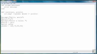 Infinite Skills: Ruby Programming 31 - Defining Methods Part 2