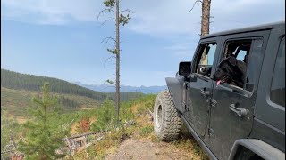 Ghost OHV, Waiparous Trail run, Jeep's, Toyota's and a Nissan