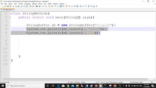 reverse Method StringBuffer 090