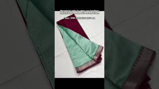 Latest Collection|Mangalagiri pattu Sarees|small border|Raaga #mangalagirisarees #mangalagiri #saree