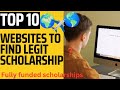 10 Best scholarship website for colleges in 2024 | fully funded scholarships only