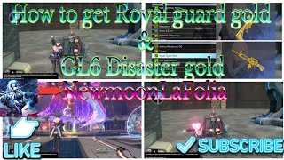 How to get Royal guard gold\u0026GL6 Disaster gold🤩😎😯😏