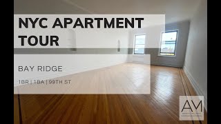 NYC Apartment Tour- 1 Bedroom Apartment at 99th st, Bay Ridge, Brooklyn