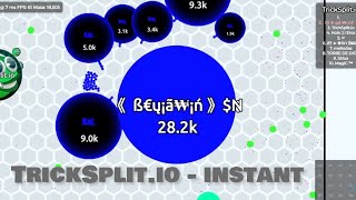 #1 Epic TrickSplit.io |Derrotando a  los del TOP 1 -INSTANT- ¿《  ß€ų¡ã₩¡ń 》?