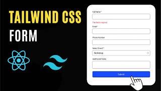 Build Forms in React with Tailwind CSS (Forms API)