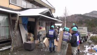 「災救隊　長野県北部の地震被災地へ出動」（12月3日～5日）