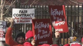 Nurses say they'll stay on strike as long as it takes to get a fair contract