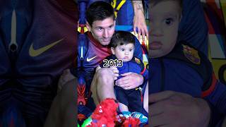 Thiago Messi Evolution 😍#football #shorts