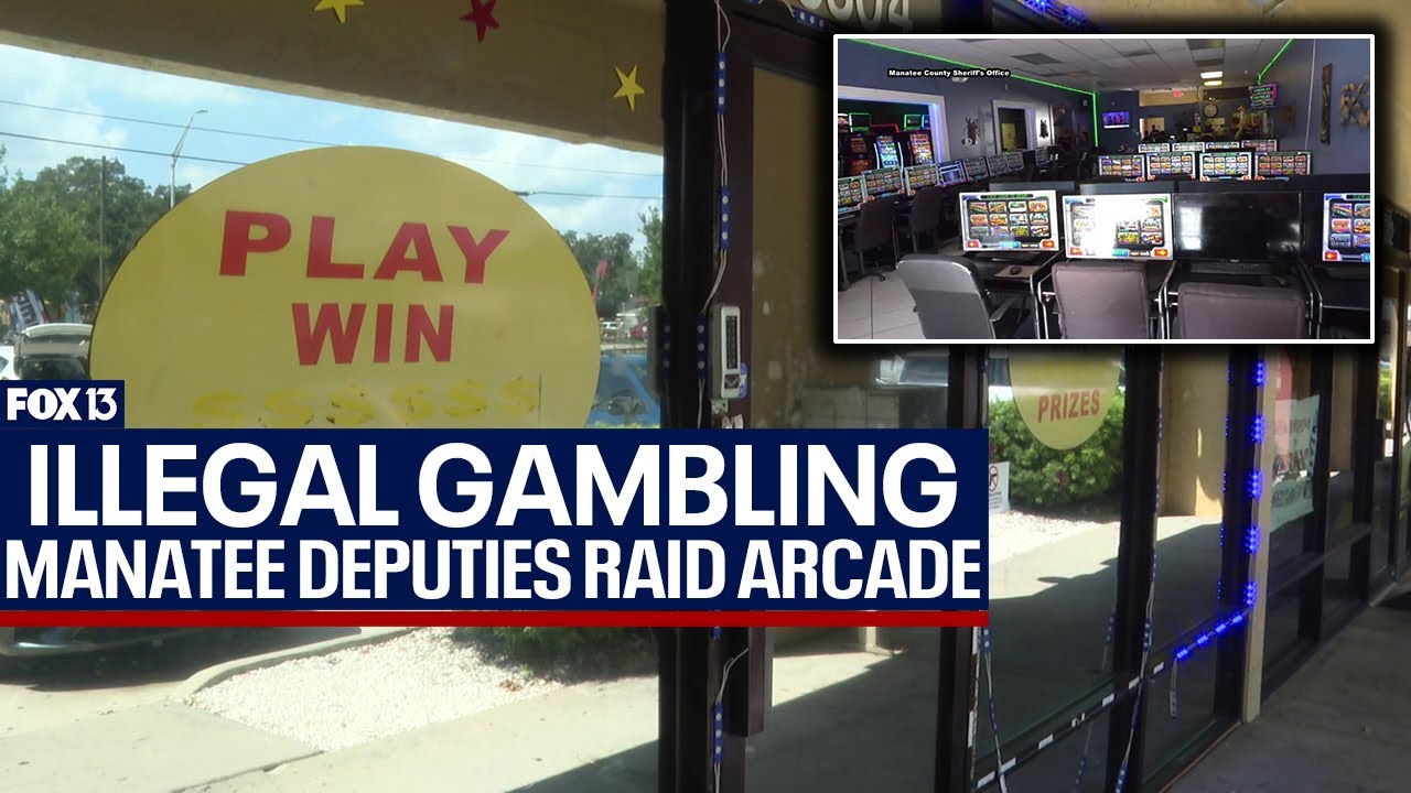 Manatee Deputies Raid Arcade For Illegal Gambling Youtube