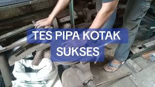 @findoteknik6183 Alat rol pipa kotak sederhana