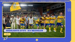 HIGHLIGHTS l STVV - KV Mechelen l 2-0