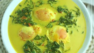 gulai telur pucuk ubi