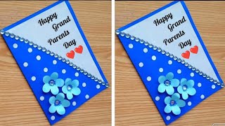DIY Cute Grandparent's Day Card • grandparent's day card making handmade easy • Handmade card ideas