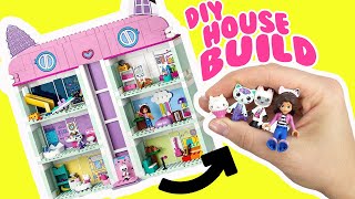 Gabby's Dollhouse Dolls are Building Lego Playhouse! DIY Crafts for Kids