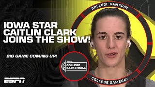 Iowa star 🌟 Caitlin Clark on expectations for upcoming matchup vs. No. 2 Indiana | College GameDay