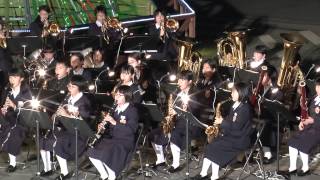 日立市立多賀中学校吹奏楽部　part2　/ ヒタチスターライトイルミネーション2014　＜点灯セレモニーコンサート＞