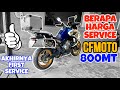 #862 BERAPA KOS SERVICE CFMOTO 800MT? | AKHIRNYA FIRST SERVICE SI FATEH