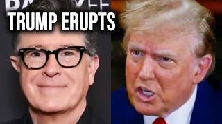 Trump LOSES IT Over Stephen Colbert's Finale In Early AM Threat