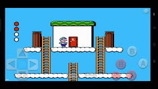 Super Mario Bros 2 NES videogame(World 7)final boss ending credits#mario#videogame#retrogaming#retro