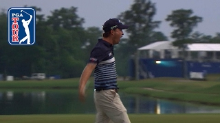 Kevin Kisner’s epic hole-out to force a playoff at Zurich