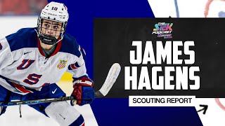 James Hagens Gold Medal Game Scouting Report - McCagg's Scouting Report #2