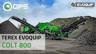 Terex Evoquip Colt 800 \u0026 Bison 120 | OPS Environmental Equipment