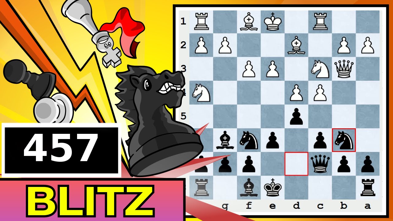 Blitz Chess #457: 6 Games In The ICC 3-minute Pool - YouTube