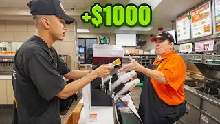 Asking Servers Their Biggest Tip, Then Tripling It!!