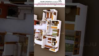 3d Floor Plan സാദ്ധ്യതകൾ / best 3d designer / 4 bhk / anju kadju