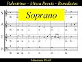 Palestrina - Missa Brevis - 5.Benedictus - Soprano