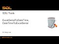 SDU Tools 151 Converting datetime values between Excel and SQL Server