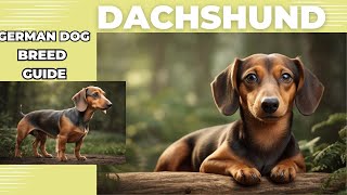 Meet the Dachshund: A German Dog Breed