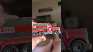 Matchbox Getty Tanker Peterbilt Truck  Red 1981 Diecast Car Review Episode 406 @gettymuseum