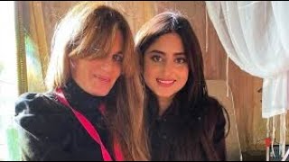Sajal Aly With Jemima Khan On The Set of Hollywood Movie Whats Love Got To Do With It