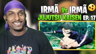 REACT! JUJUTSU KAISEN - EPISÓDIO 17 (DUBLADO) 🇧🇷 - BRIGA DE MUIE