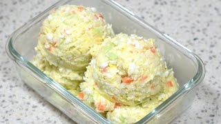 부드러운 영양간식♥엄마표요리 [감자샐러드] / Mom's Cooking Potato salad