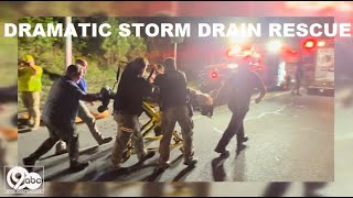 Questions remain after Catoosa County crews rescue man trapped in storm drain for hours